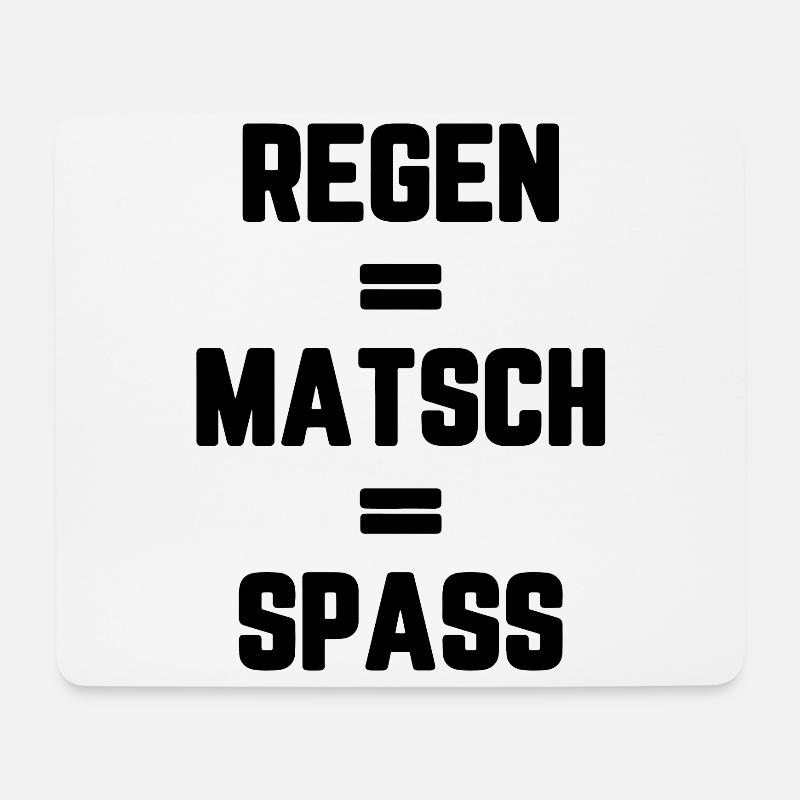 Matsch Motor Sport Motor Cross Schlamm Geschenk - Mousepad (Querformat) - Weiß