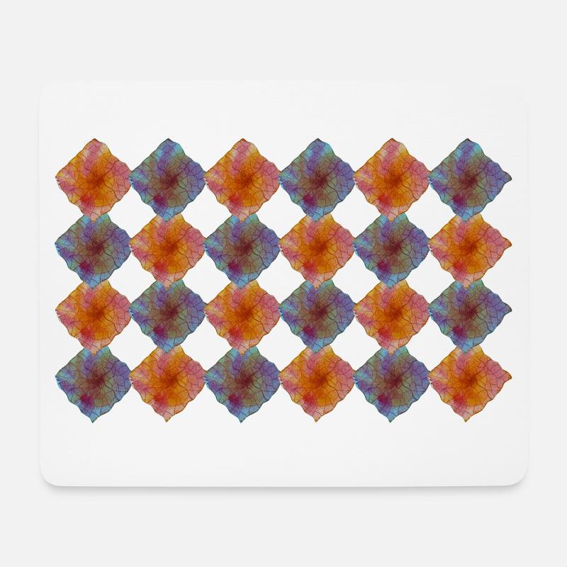 Jugendstil-Mosaik. - Mousepad (Querformat) - Weiß