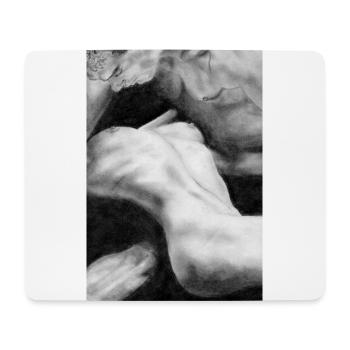 Liebespaar - Mousepad (Querformat) - Weiß - Vorne