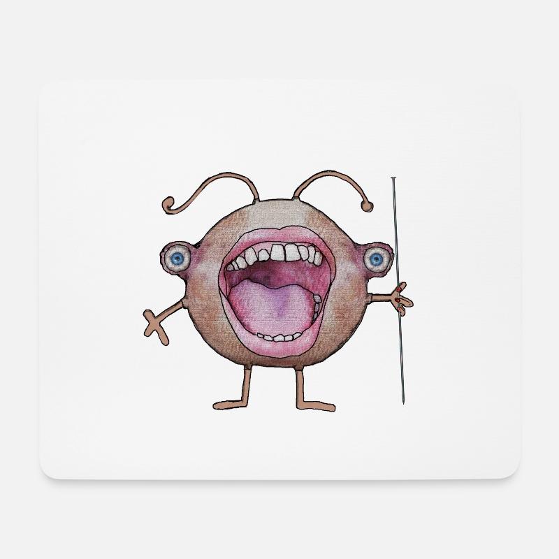 Billy Titebite - Mouse Pad (horizontal) - white