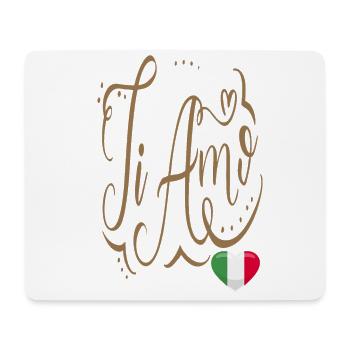 Italy ti Amo - Mouse Pad (horizontal) - white - Front