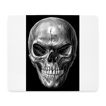 totenkopf - Mousepad (Querformat) - Weiß - Vorne
