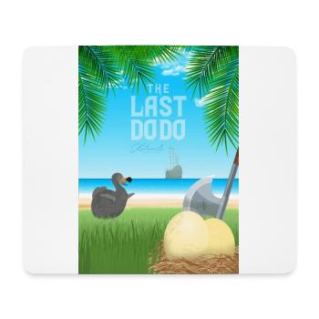 The Last Dodo Mauritius - Le Dernier Dodo Maurice - Tapis de souris (format paysage) - blanc - Devant