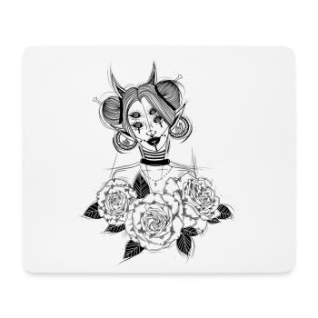 Miss Otherworldly - Mouse Pad (horizontal) - white - Front