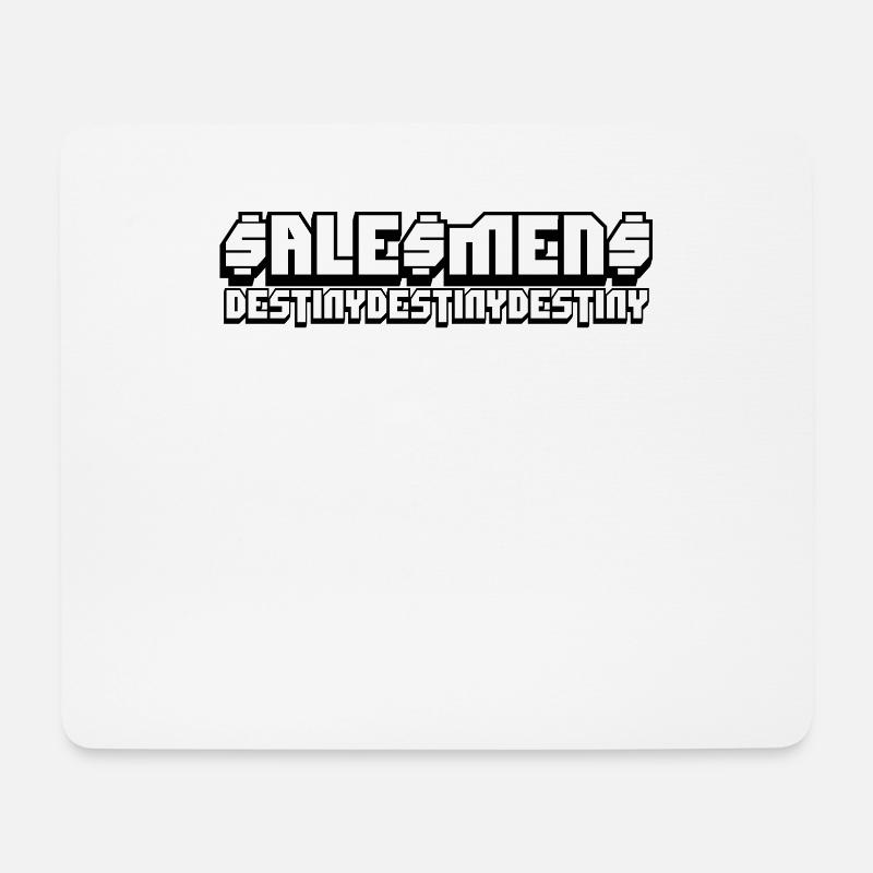 Salesman Destiny - Mousepad (Querformat) - Weiß