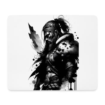 Wikinger - Mousepad (Querformat) - Weiß - Vorne
