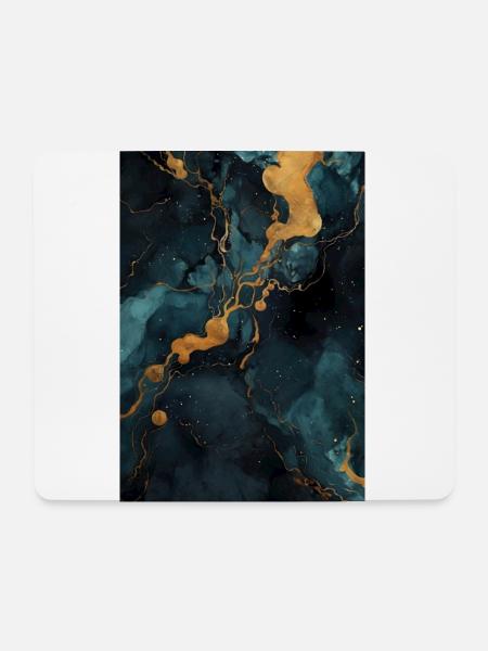 Marble Natural Stone Texture - Mouse Pad (horizontal) - white