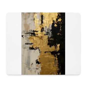 Marmor Naturstein Textur - Mousepad (Querformat) - Weiß - Vorne