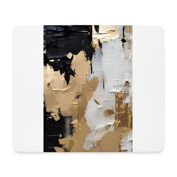 Marmor Naturstein Textur - Mousepad (Querformat) - Weiß - Vorne