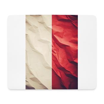 Flagge "Malta" - Mousepad (Querformat) - Weiß - Vorne