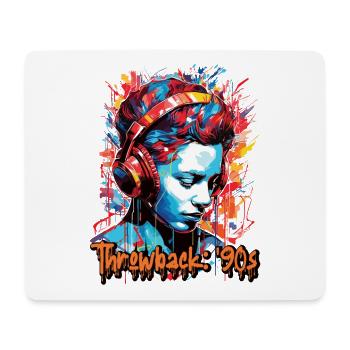 Revival and return to the 90s - Mouse Pad (horizontal) - white - Front