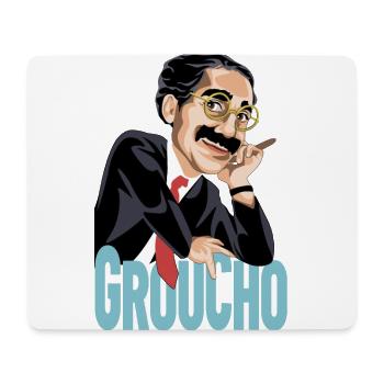 GROUCHO The great comedian of the twentieth century - Mouse Pad (horizontal) - white - Front