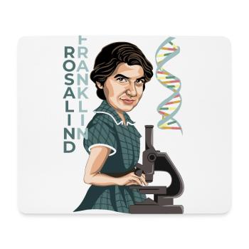 Rosalind Franklin - Tapis de souris (format paysage) - blanc - Devant