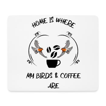 Bird Watching Bird Watching Birding Coffee - Mouse Pad (horizontal) - white - Front