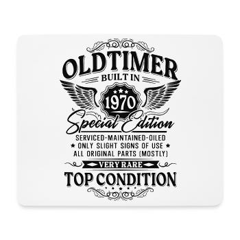 Vintage Car Year 1970's Vintage Birthday Gift - Mouse Pad (horizontal) - white - Front