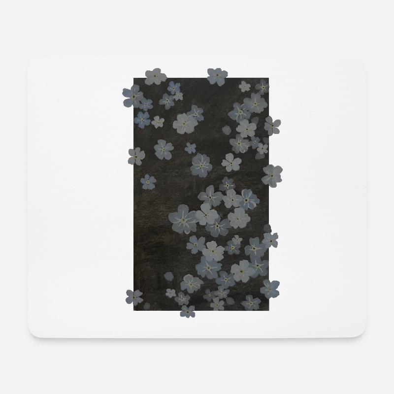 Forget-me-not - Mouse Pad (horizontal) - white