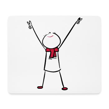 I am a winner - Mouse Pad (horizontal) - white - Front