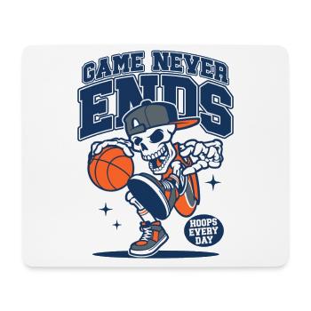 Basket-ball Joueurs de basket-ball - Tapis de souris (format paysage) - blanc - Devant