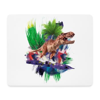 T-Rex - Dinosaurs - Trex - tyrannosaurus rex - Mouse Pad (horizontal) - white - Front
