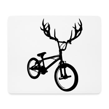 Wilde bmx - Mousepad (Querformat) - Weiß - Vorne