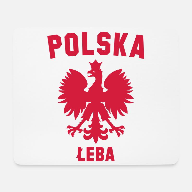 LEBA Polska Polen Adler Poland - Mousepad (Querformat) - Weiß