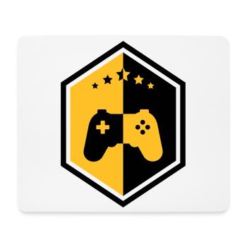 Gamer / Gaming - Tapis de souris (format paysage) - blanc - Devant