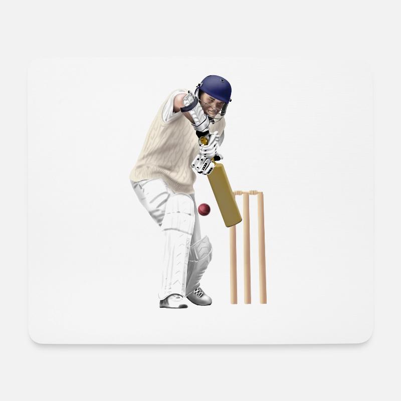 cricket - Mouse Pad (horizontal) - white