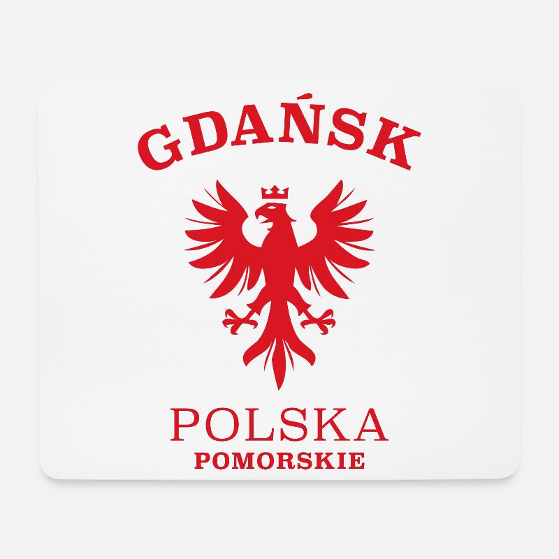 GDANSK Danzig Polen Polska Poland - Mousepad (Querformat) - Weiß