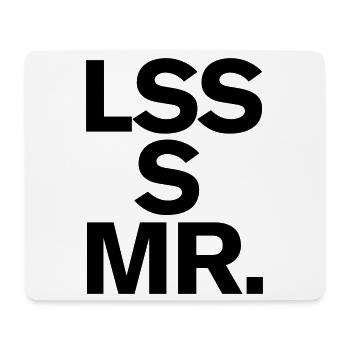 Architecture Design Art Minimalism Less is more - Mouse Pad (horizontal) - white - Front