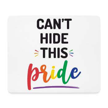 Pride Month - Ich kann diesen Stolz nicht verbergen - Mousepad (Querformat) - Weiß - Vorne