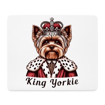 Yorkshire Terrier King - Mouse Pad (horizontal) - white - Front