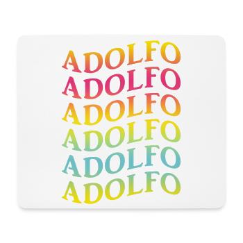 Adolfo wave effect t-shirt t-shirt gift idea - Mouse Pad (horizontal) - white - Front