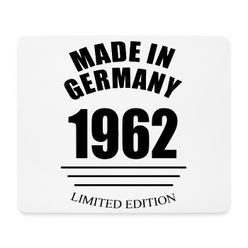 Fabriqué en Allemagne 1962 édition limitée - Tapis de souris (format paysage) - blanc - Devant