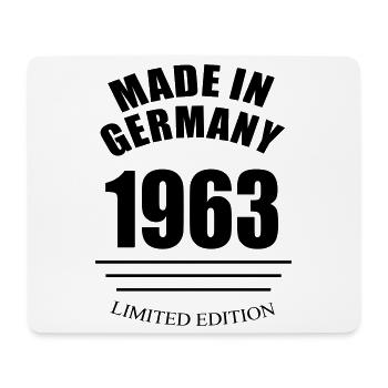 Fabriqué en Allemagne 1963 édition limitée - Tapis de souris (format paysage) - blanc - Devant