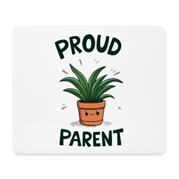 Proud Plant Parent - Mousepad (Querformat) - Weiß - Vorne