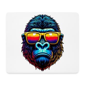 Gorilla - Mouse Pad (horizontal) - white - Front
