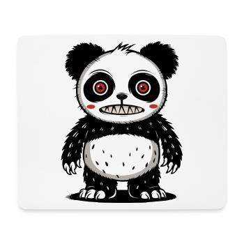 Panda Bear - Mouse Pad (horizontal) - white - Front