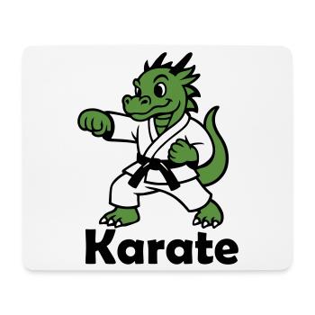 Karate Dragon - Mouse Pad (horizontal) - white - Front