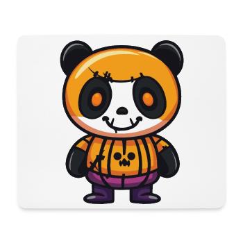 Panda Halloween Zombie - Mousepad (Querformat) - Weiß - Vorne