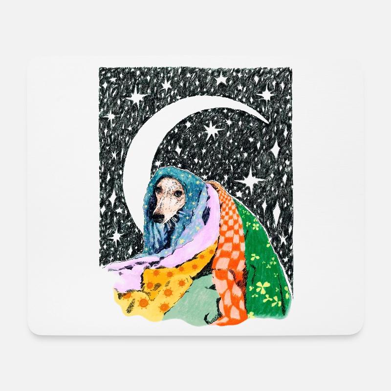 SOMNUS - Mousepad (Querformat) - Weiß