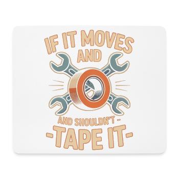 mechanic humor - Mouse Pad (horizontal) - white - Front
