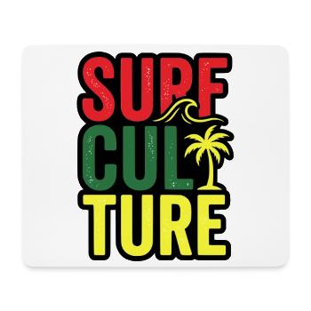 T-shirt Surfer, T-shirt édition Jamaïque, sweat à capuche, tasse - Tapis de souris (format paysage) - blanc - Devant