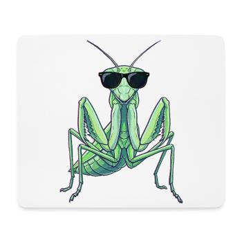 Gottesanbeterin Kung Fu Kampfkunst - Mousepad (Querformat) - Weiß - Vorne