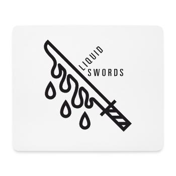 Liquid swords - Mouse Pad (horizontal) - white - Front
