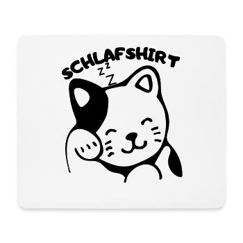 cat - Mousepad (Querformat) - Weiß - Vorne