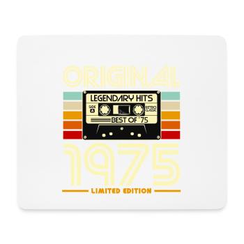 Originale limitierte Kassette von 1975 - Mousepad (Querformat) - Weiß - Vorne