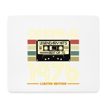 Originalkassette von 1976 - Mousepad (Querformat) - Weiß - Vorne