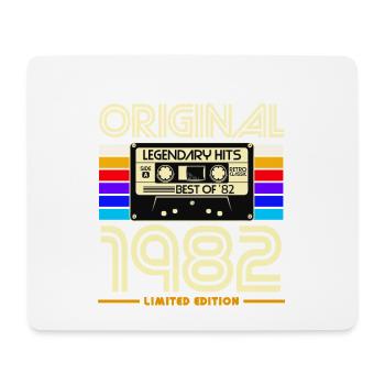 Original 1982 Edition Cassette - Mouse Pad (horizontal) - white - Front