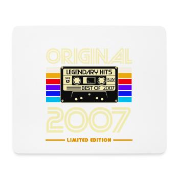 Original 2007: Retro Hits Cassette - Mouse Pad (horizontal) - white - Front