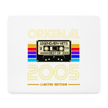 Original 2005 Limited Edition Cassette - Tapis de souris (format paysage) - blanc - Devant